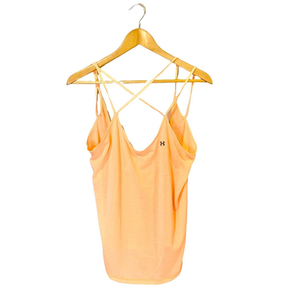 Under Armour Womens Tank Top Medium Peach